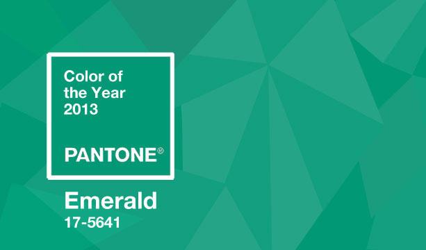 Pantone Color of the Year - Emerald