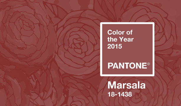 Pantone Color of the Year – Marsala