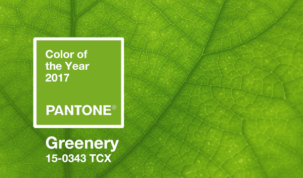 Pantone Color of the Year - Greenery