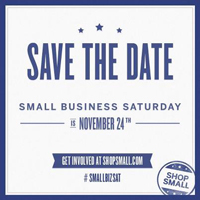 Small Business Saturday Save The Date